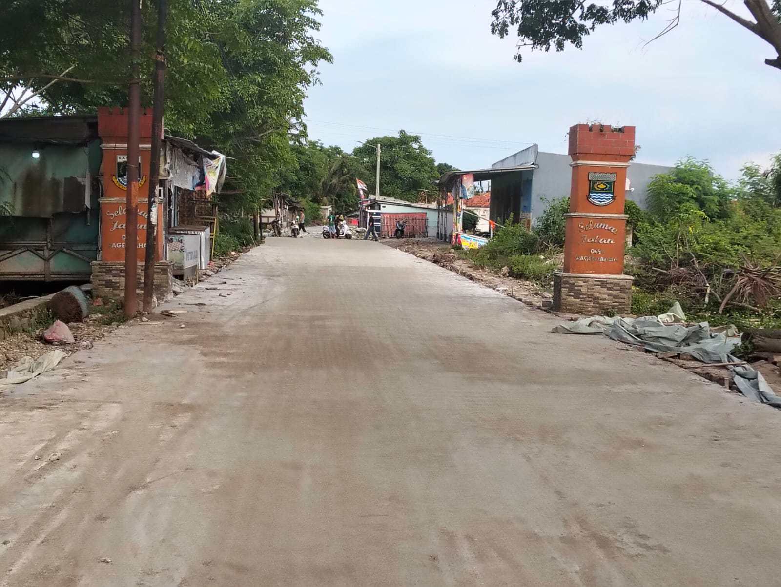 Tahap Finishing Jalan