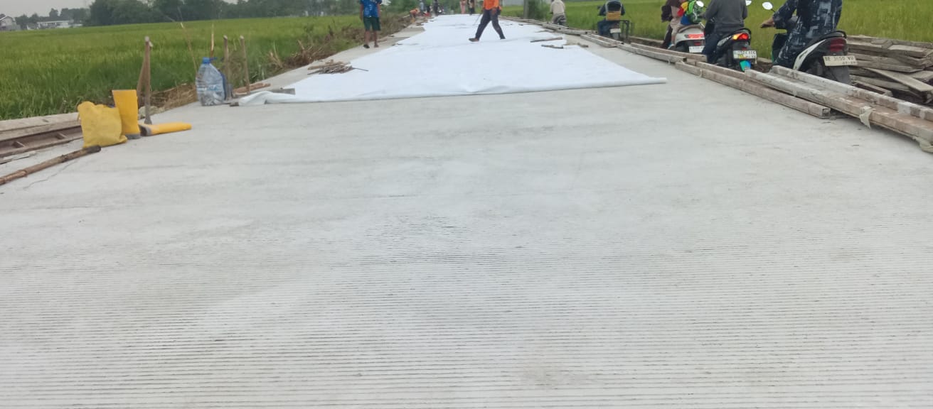 Tahap Finishing Jalan