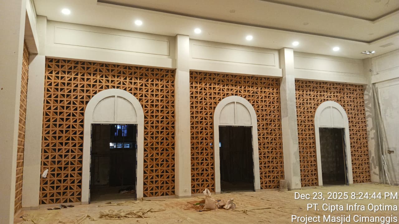 Tahap Struktur Dinding