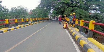 Pekerjaan Rehabilitasi Jembatan Cijalarang